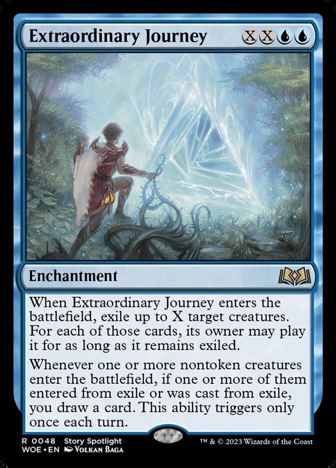 Extraordinary Journey - Wilds of Eldraine (Rare) [WOE-48]
