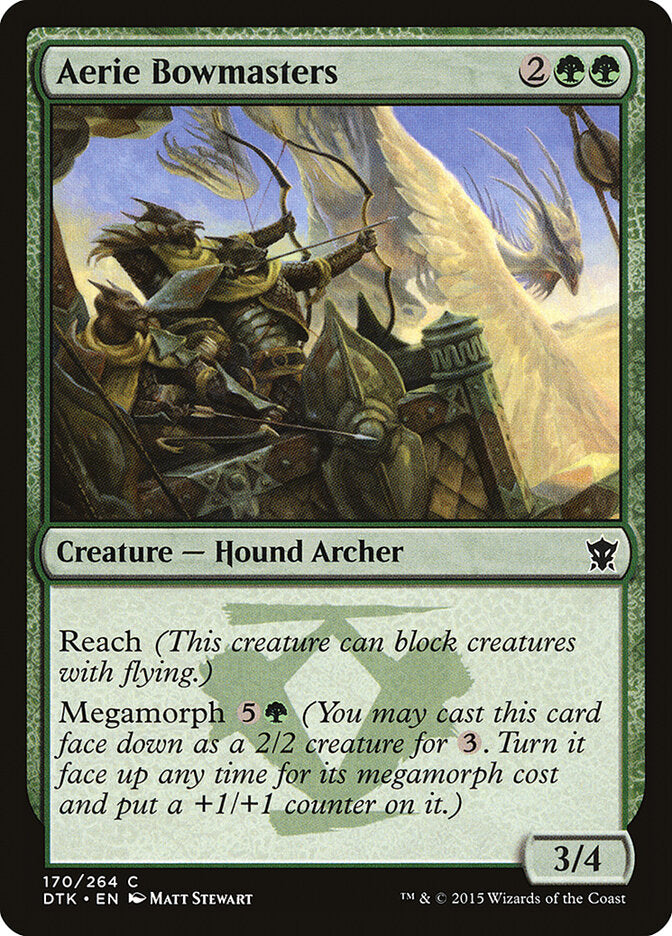 Aerie Bowmasters - Dragons of Tarkir (Common) [DTK-170] Imagen principal del producto