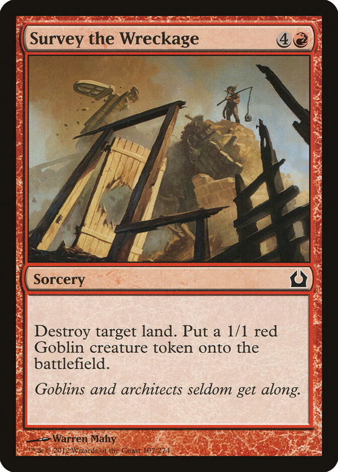Survey the Wreckage - Return to Ravnica (Common) [RTR-107]