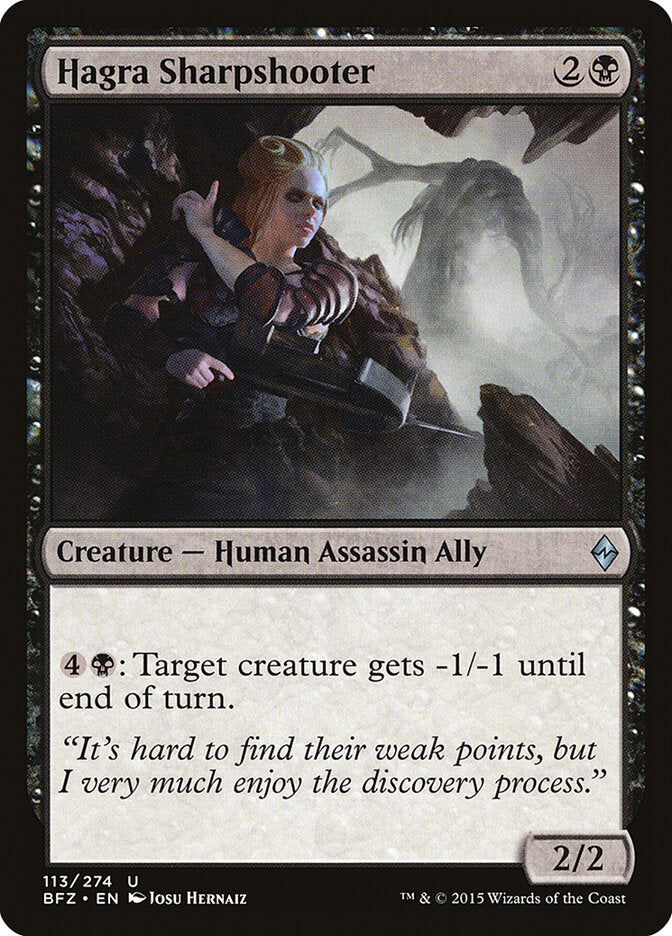 Hagra Sharpshooter - Battle for Zendikar (Uncommon) [BFZ-113] Image principale du produit