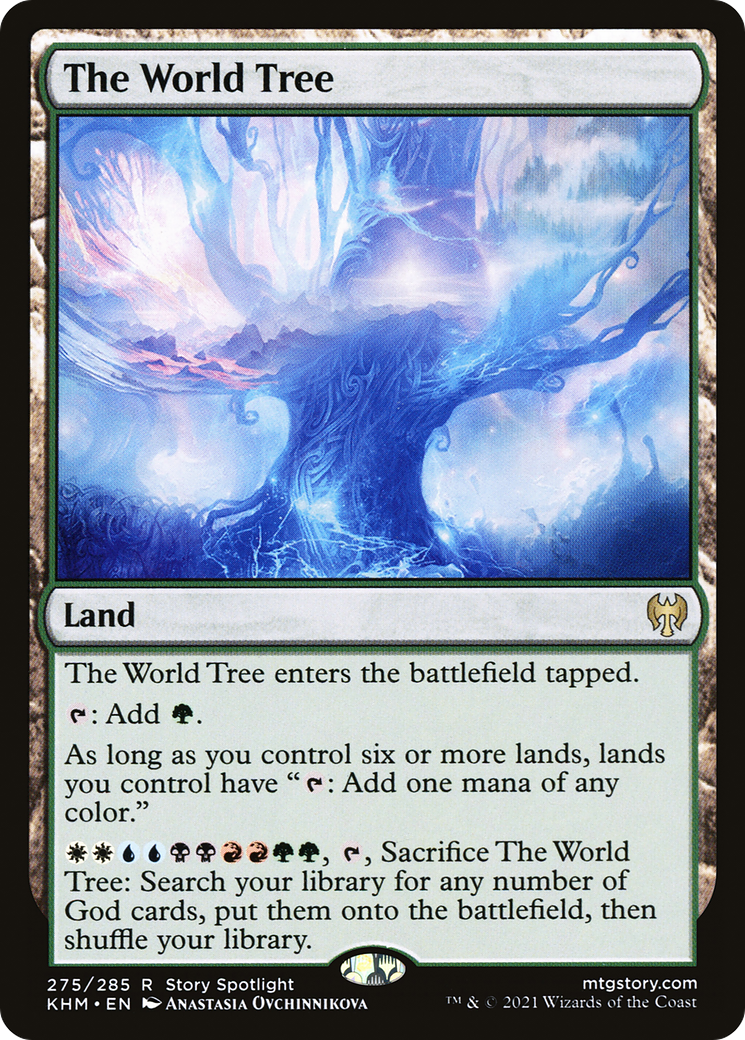 The World Tree – Kaldheim 275 – Magic: The Gathering single card Hoofdafbeelding