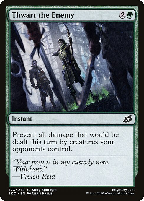 Thwart the Enemy – Ikoria: Lair of Behemoths (IKO-173) Magic: The Gathering card | LC-REM-20260804-15150899593548-a7101f35-d8c9-4320-bffc-8bb25000d103