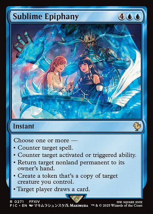 Sublime Epiphany – Final Fantasy Commander (FIC-271) Magic: The Gathering card | LC-REM-20260804-15339673780556-a71d0330-ae9b-48c4-802b-b2383958e0d4