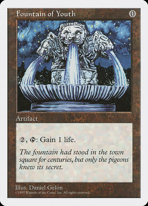 Fountain of Youth – Fifth Edition (5ED-372) Magic: The Gathering card | LC-REM-20260804-15339564499276-a726d567-ad74-4b77-bbd5-8a0902cdaf6a