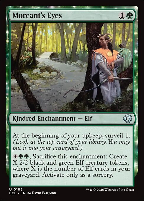 Morcant's Eyes – Lorwyn Eclipsed (ECL-185) Magic: The Gathering card