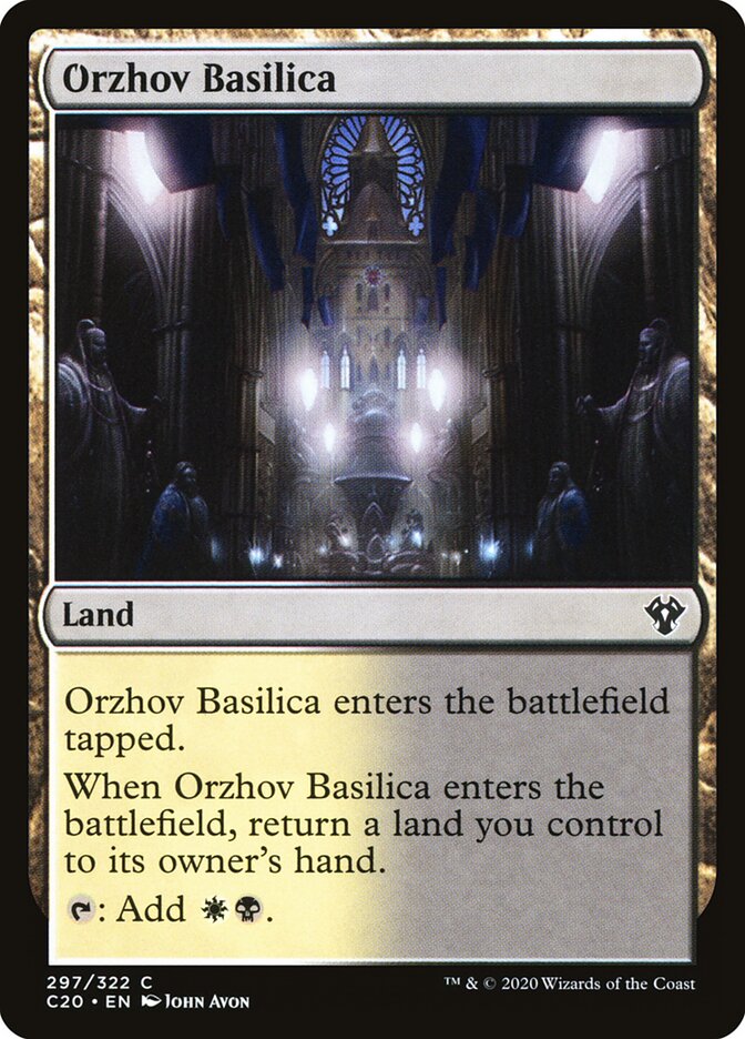 Orzhov Basilica - Commander: Ikoria (Common) [C20-297] Main image