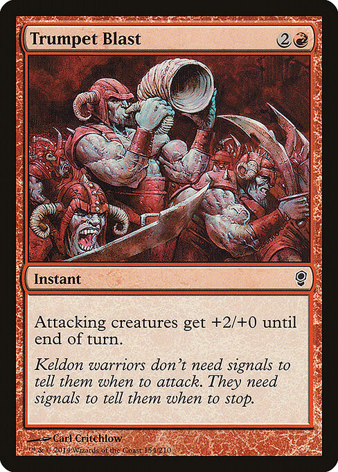 Trumpet Blast – Conspiracy (CNS-154) Magic: The Gathering card | LC-REM-20260804-15151593259340-a76124f5-adf7-41a6-8fb8-f4b4ca9863de