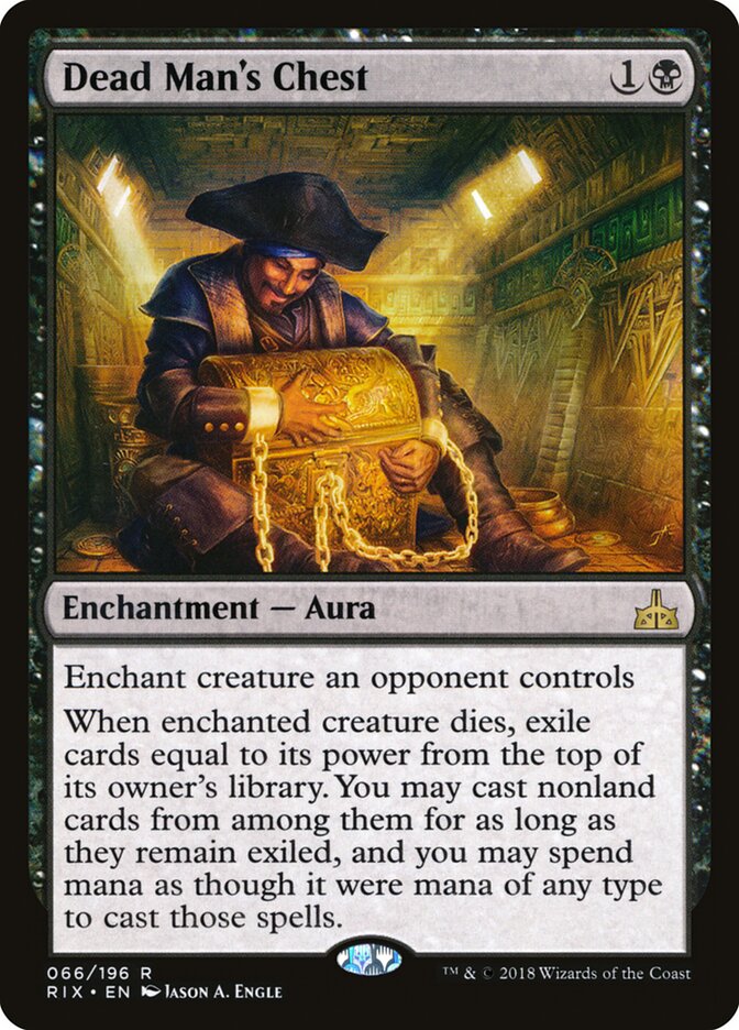 Dead Man's Chest - Rivals of Ixalan (Rare) [RIX-66]