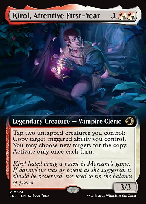 Kirol, Attentive First-Year – Lorwyn Eclipsed (ECL-374) Magic: The Gathering card | LC-REM-20260804-15544018862412-a77c3a75-4880-4b86-ab1e-92f045abc484 Hoofdafbeelding