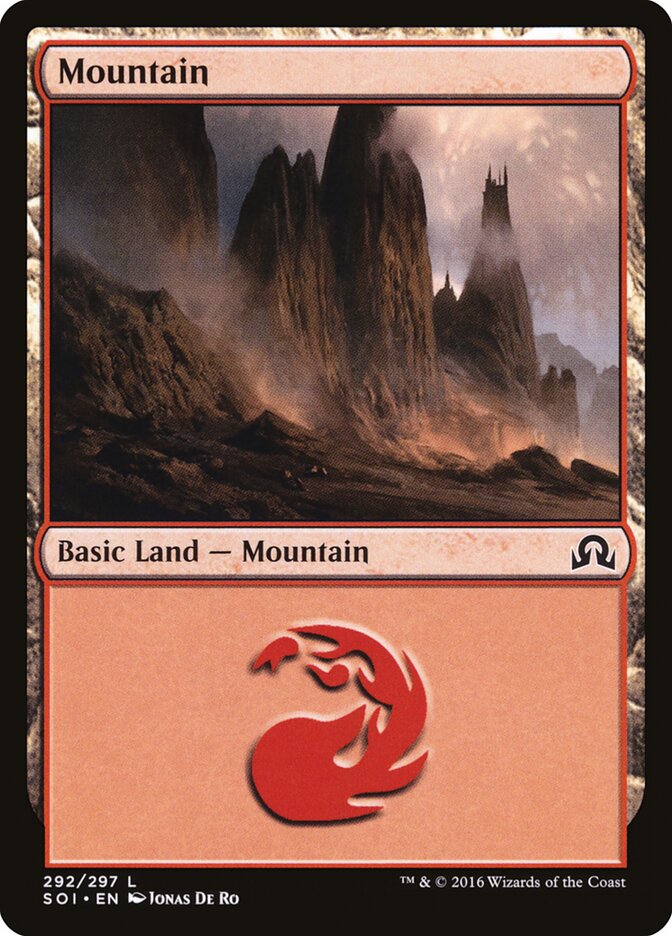 Mountain (V.1) - Shadows over Innistrad (Land) [SOI-292] Hauptbild