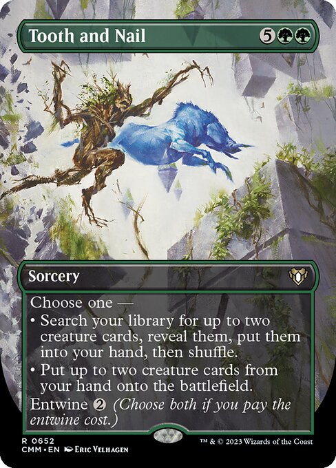 Tooth and Nail – Commander Masters (CMM-652) Magic: The Gathering card | LC-REM-20260804-15613356769612-a78e78d6-ef31-4343-91cc-c148e86f8497 Immagine principale del prodotto