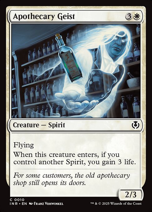Apothecary Geist – Innistrad Remastered (INR-10) Magic: The Gathering card Hauptbild