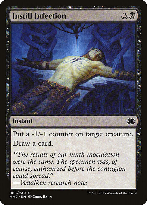 Instill Infection – Modern Masters 2015 (MM2-85) Magic: The Gathering card | LC-REM-20260804-15151522447692-a7a14b58-e0d9-4203-a9da-ad8e997a7936