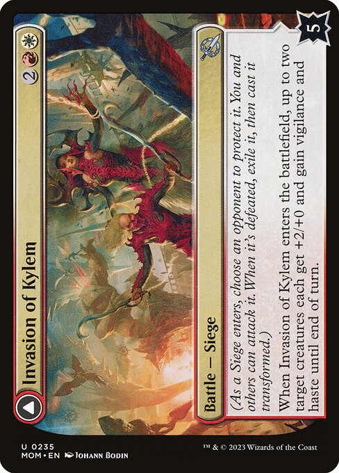 Invasion of Kylem // Valor's Reach Tag Team – March of the Machine (MOM-235) Magic: The Gathering card | LC-REM-20260804-15684076142924-a7ac3a39-b6a6-4647-bb6e-e82057704f8b Main image