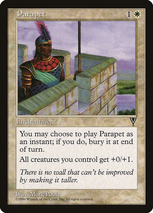 Parapet – Visions (VIS-14) Magic: The Gathering card | LC-REM-20260804-15846242484556-a7bbcaa9-edbf-48ad-bcd2-65e8fb9bb938 Hauptbild