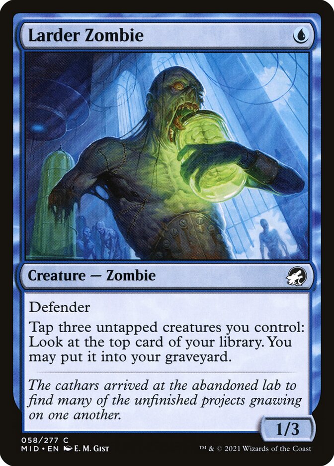 Larder Zombie - Innistrad: Midnight Hunt (Common) [MID-58]