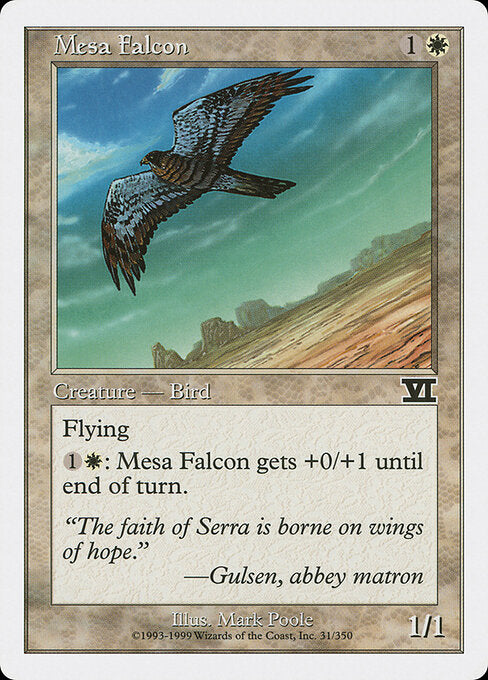 Mesa Falcon – Sixth Edition (6ED-31) Magic: The Gathering card
