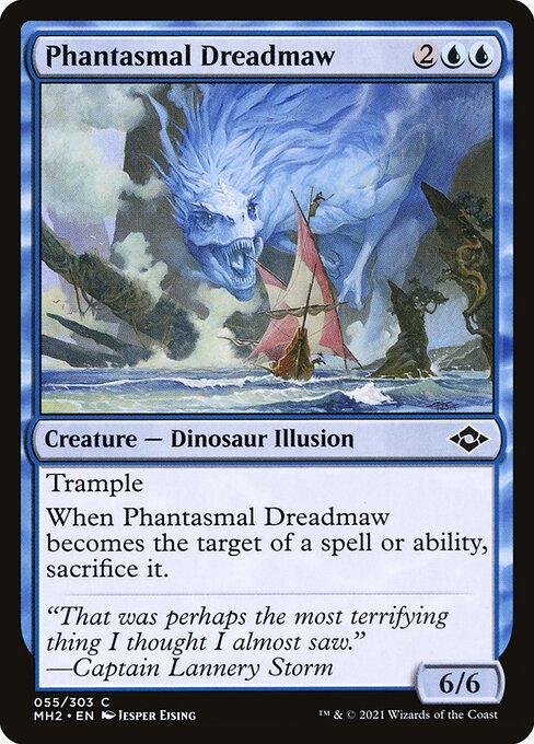 Phantasmal Dreadmaw – Modern Horizons 2 (MH2-55) Magic: The Gathering card