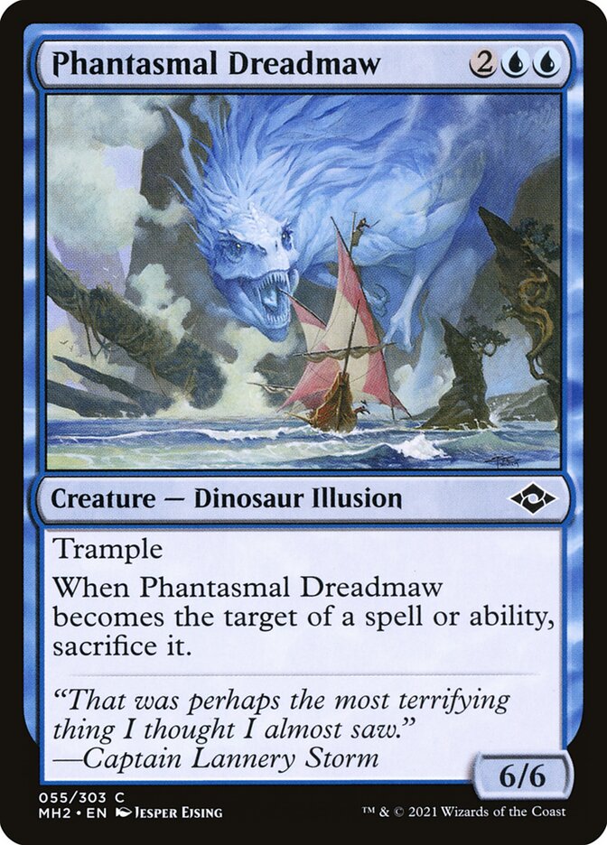 Phantasmal Dreadmaw - Modern Horizons 2 (Common) [MH2-55] Image principale du produit