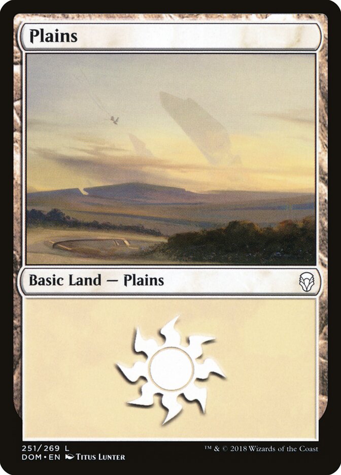 Plains (V.2) - Dominaria (Land) [DOM-251]