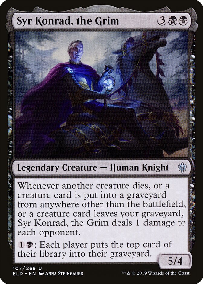 Syr Konrad, the Grim - Throne of Eldraine (Uncommon) [ELD-107]