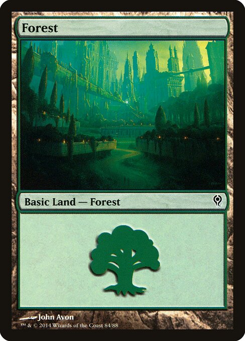 Forest – Duel Decks: Jace vs. Vraska (DDM-84) Magic: The Gathering card | LC-REM-20260804-15535543189836-a80ca452-06d2-44ba-9ef6-9fe4b7dd81dd Hoofdafbeelding