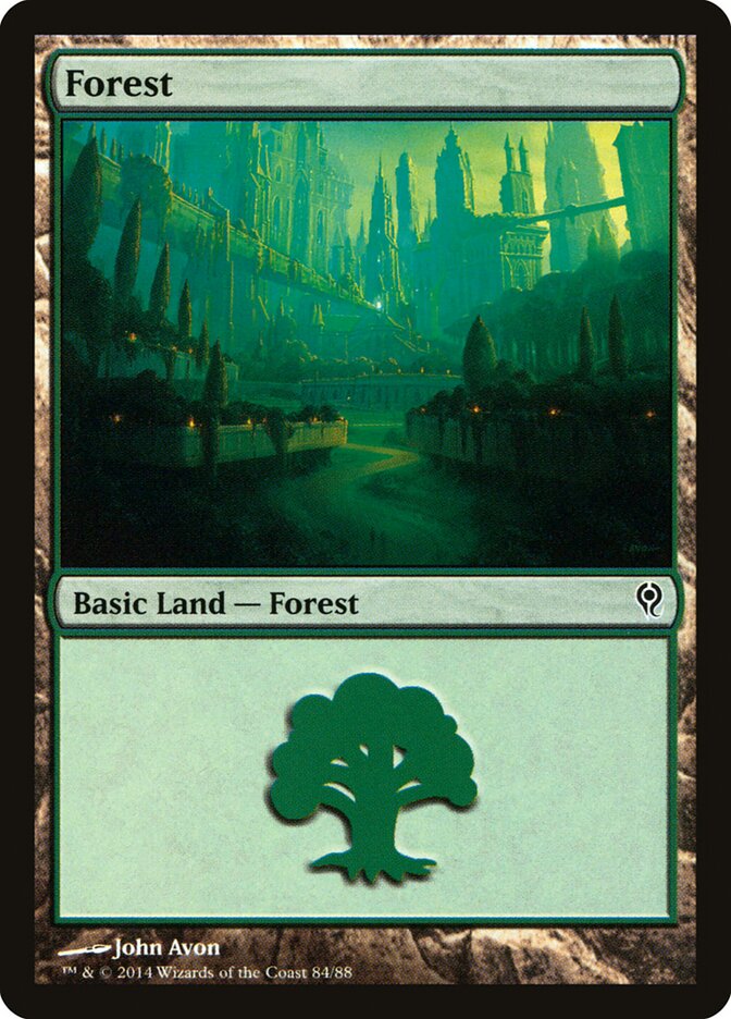 Magic-kaart Forest DDM-84 uit Duel Decks: Jace vs. Vraska (Land) Imagen principal del producto