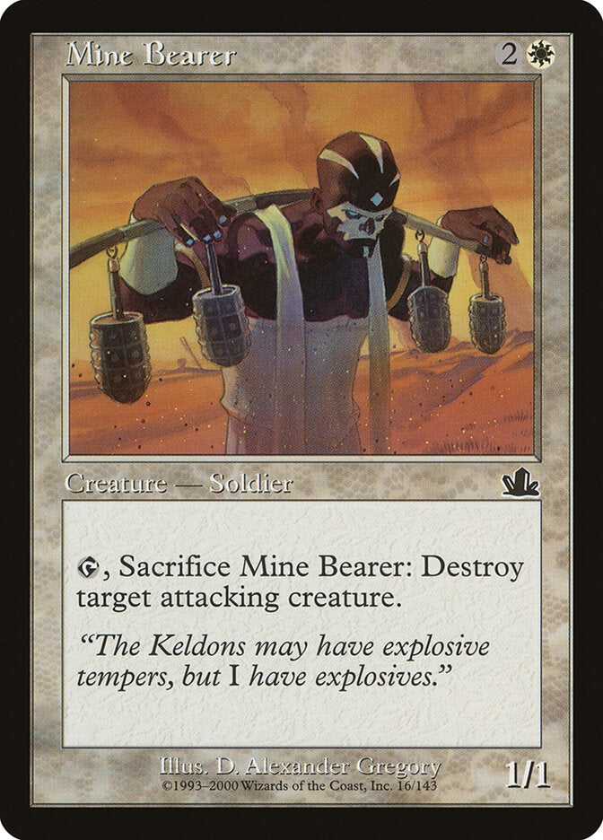 Magic-kaart Mine Bearer PCY-16 uit Prophecy (Common) Imagen principal del producto