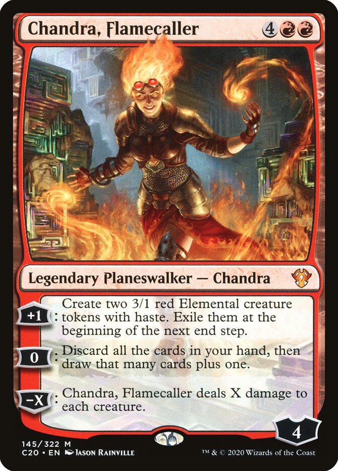 Chandra, Flamecaller - Commander: Ikoria (Mythic) [C20-145]