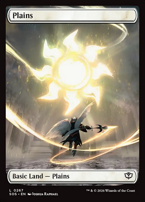 Plains – Secrets of Strixhaven (SOS-267) Magic: The Gathering card