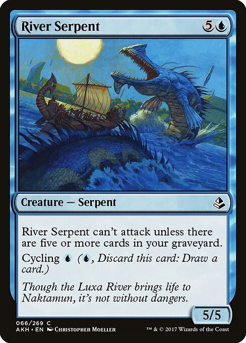 River Serpent – Amonkhet (AKH-66) Magic: The Gathering card | LC-REM-20260804-15150897332556-a89500ba-8256-4002-a9f2-62d529e9886b