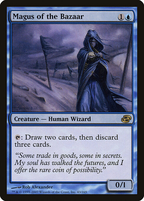 Magus of the Bazaar – Planar Chaos (PLC-43) Magic: The Gathering card