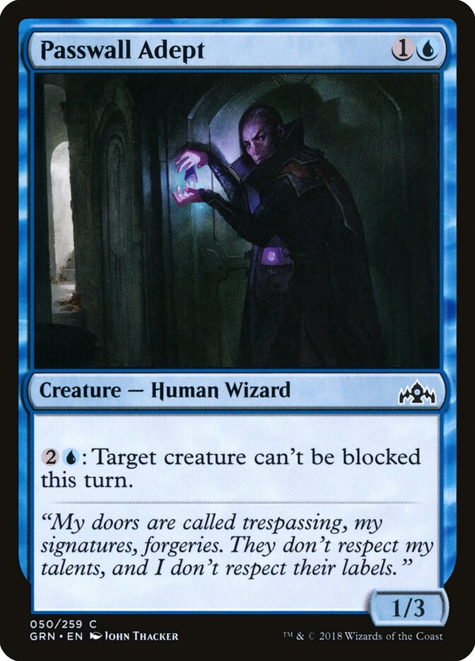 Passwall Adept - Guilds of Ravnica (Common) [GRN-50]