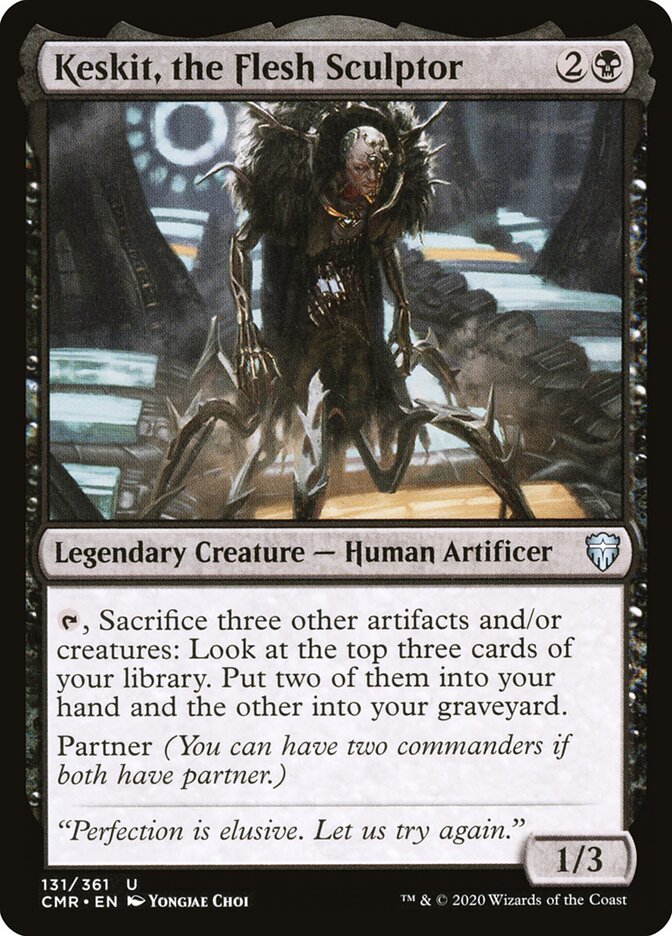 Keskit, the Flesh Sculptor - Commander Legends (Uncommon) [CMR-131]