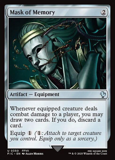 Mask of Memory – Final Fantasy Commander (FIC-350) Magic: The Gathering card | LC-REM-20260804-15339615256908-a9118fbe-f19c-4a65-a6ac-1c8a6308628d Imagen principal del producto