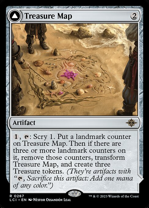 Treasure Map // Treasure Cove – The Lost Caverns of Ixalan (LCI-267) Magic: The Gathering card | LC-REM-20260804-15393096171852-a924fe1e-a85e-4e14-88d2-ac55130638ab Hauptbild
