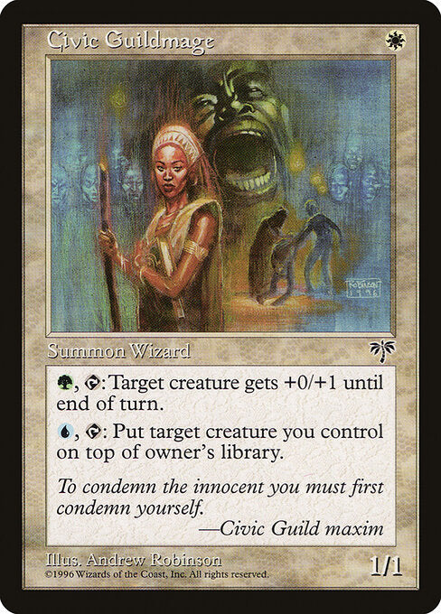 Civic Guildmage – Mirage (MIR-7) Magic: The Gathering card | LC-REM-20260804-15835928330572-a9319039-db2f-47bf-9ef0-8d3a381d54fb Main image