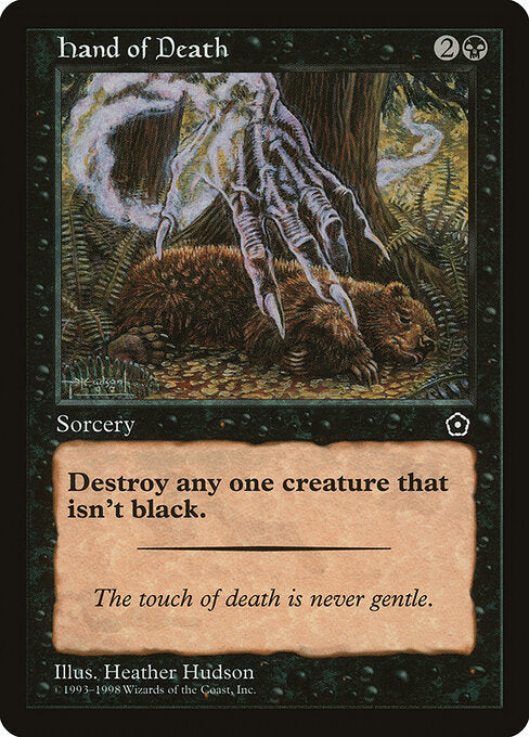 Hand of Death – Portal Second Age (P02-74) Magic: The Gathering card | LC-REM-20260804-15369821585740-a9761136-9e1c-4d86-98ce-7abe1d8e6a8d