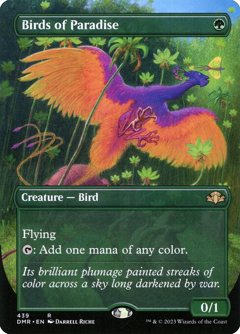 Birds of Paradise – Dominaria Remastered (DMR-439) Magic: The Gathering card | LC-REM-20260804-15151722070348-a97a0e2b-1ff1-494a-8bc9-9741d6bb5590 Image principale du produit