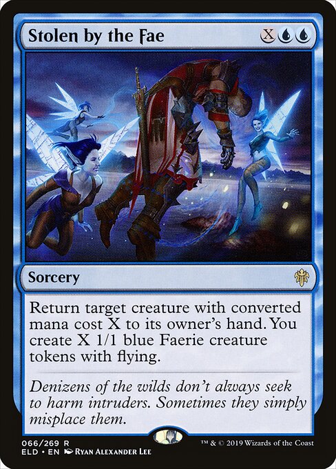 Stolen by the Fae – Throne of Eldraine (ELD-66) Magic: The Gathering card