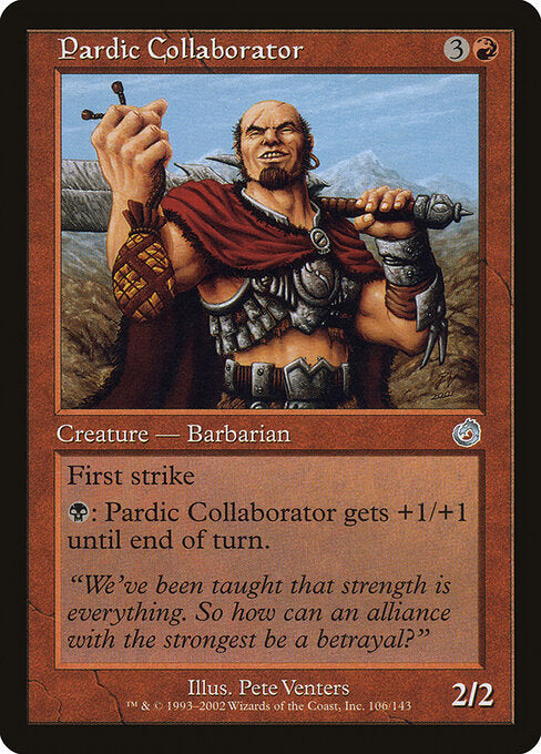 Pardic Collaborator – Torment (TOR-106) Magic: The Gathering card