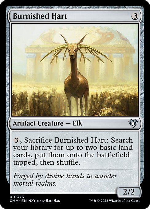 Burnished Hart – Commander Masters (CMM-373) Magic: The Gathering card