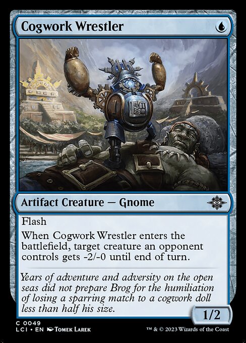 Cogwork Wrestler – The Lost Caverns of Ixalan (LCI-49) Magic: The Gathering card