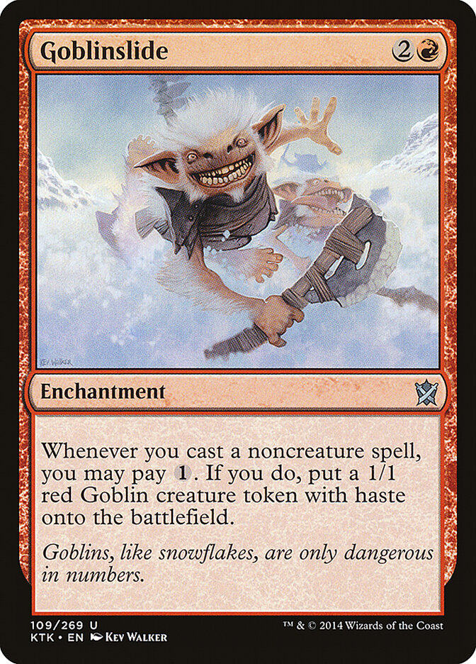 Goblinslide - Khans of Tarkir (Uncommon) [KTK-109] Hauptbild