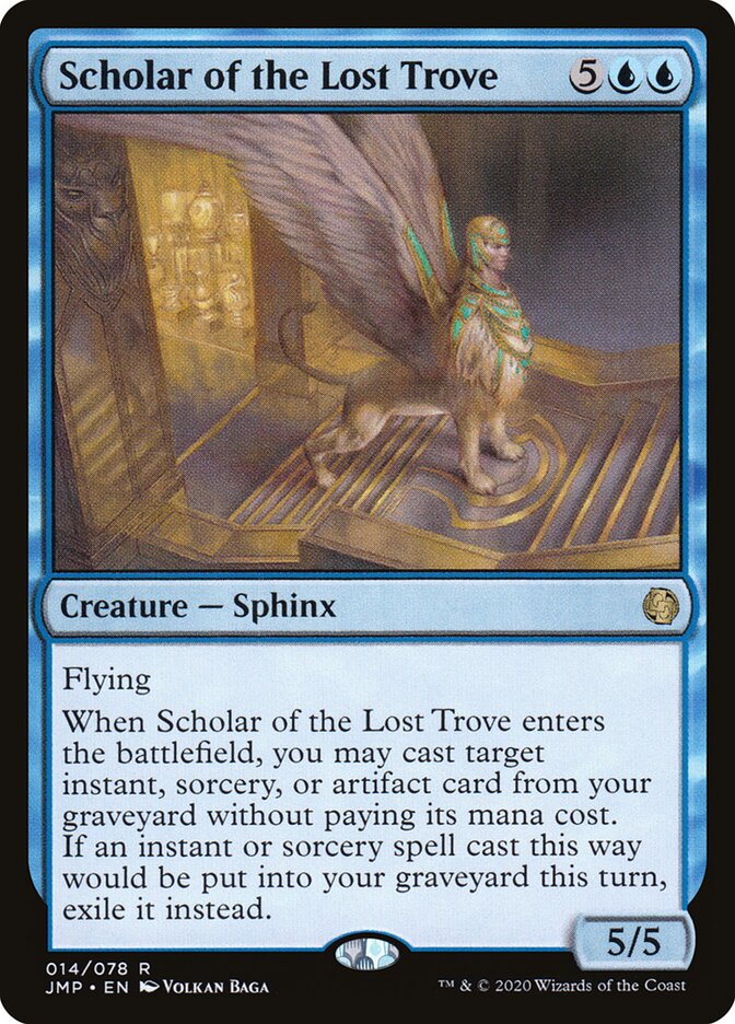 Magic-kaart Scholar of the Lost Trove JMP-14 uit Jumpstart (Rare) Main image