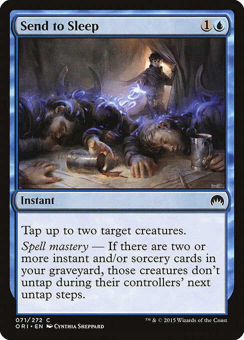 Send to Sleep – Magic Origins (ORI-71) Magic: The Gathering card