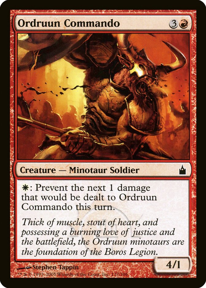 Ordruun Commando - Ravnica: City of Guilds (Common) [RAV-137]