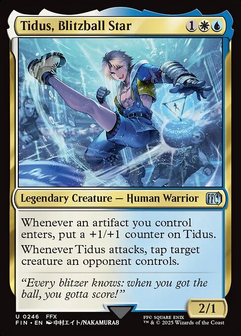 Tidus, Blitzball Star – Final Fantasy (FIN-246) Magic: The Gathering card | LC-REM-20260804-15543934910796-aa851d68-a7a4-48c0-9cd7-d3d2e079f3a1