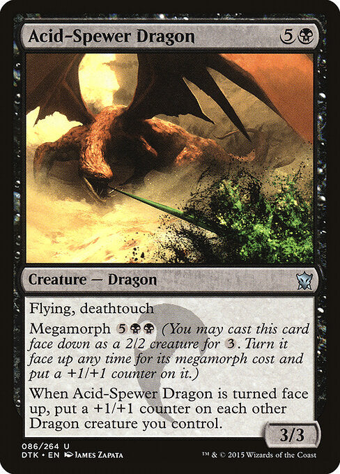 Acid-Spewer Dragon – Dragons of Tarkir (DTK-86) Magic: The Gathering card | LC-REM-20260804-15696799039820-aa8f58f1-4843-4926-b3c4-98898201c216