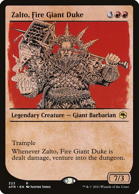 Zalto, Fire Giant Duke – Adventures in the Forgotten Realms (AFR-323) Magic: The Gathering card | LC-REM-20260804-15151678062924-aa9c6f43-ea54-4ab3-afd5-683e4bd0d3e0